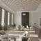 Ekena Millwork 33W x 33H x 38T Small May Decorative Fretwork Wood Ceiling Panels, Walnut CELW33X33X0375MAYWA - alternate 8